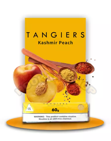 TANGIERS Kashmir Peach - טבק טנג'ירז אפרסק ותבלינים מהמזרח